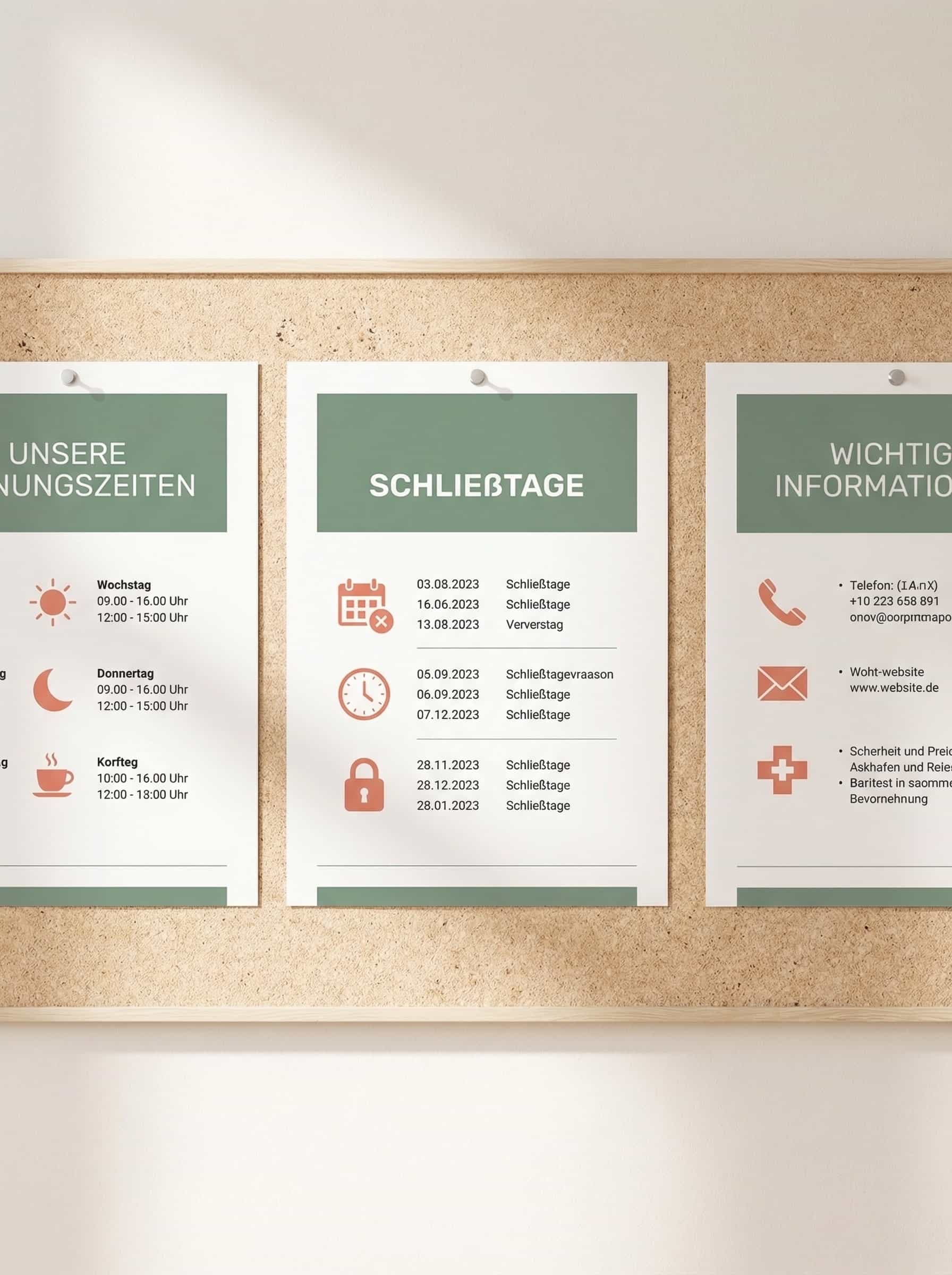 Aushänge-Jahrespaket - Vorschau 1