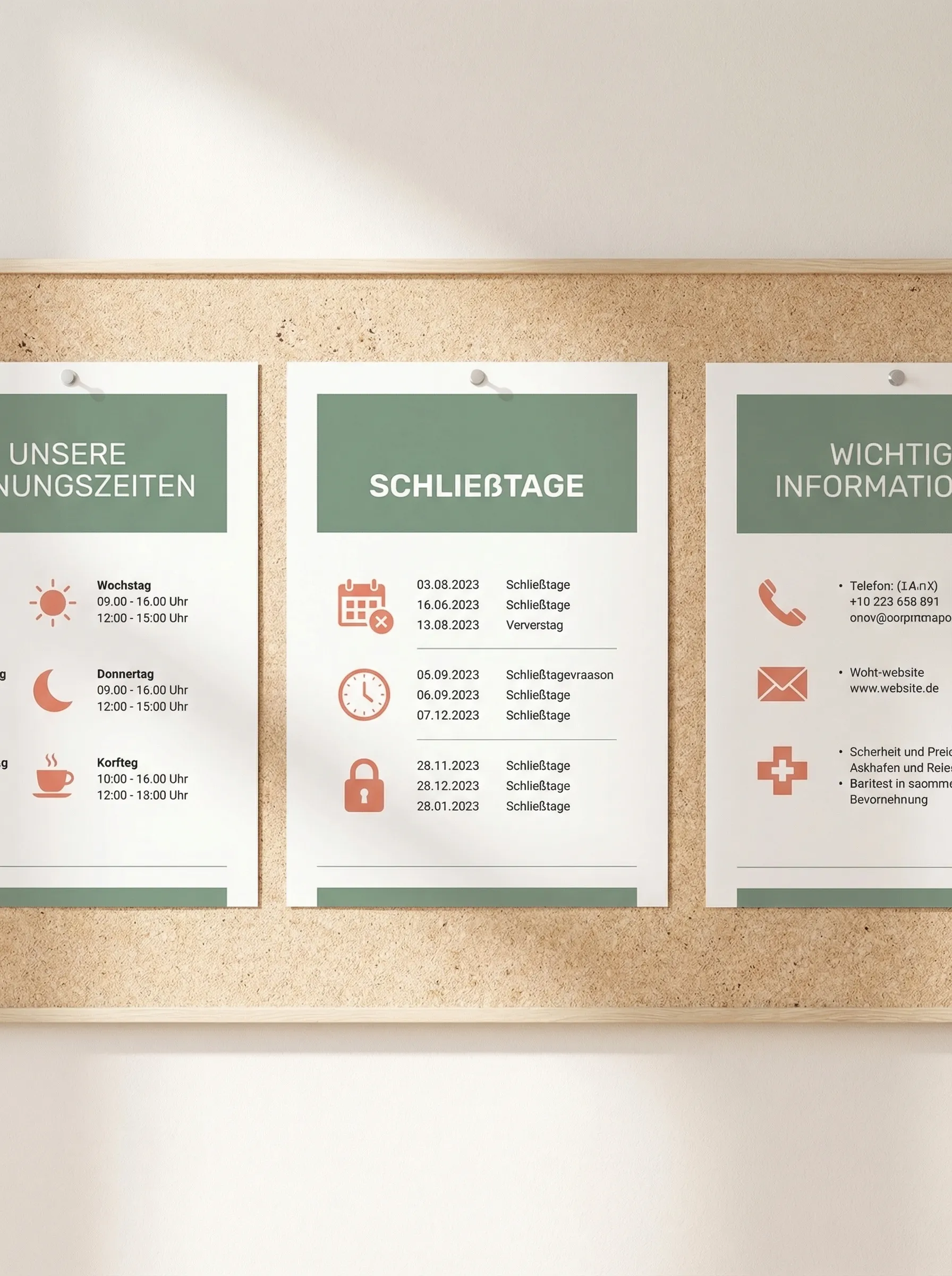 Aushänge-Jahrespaket – Vorschau 1