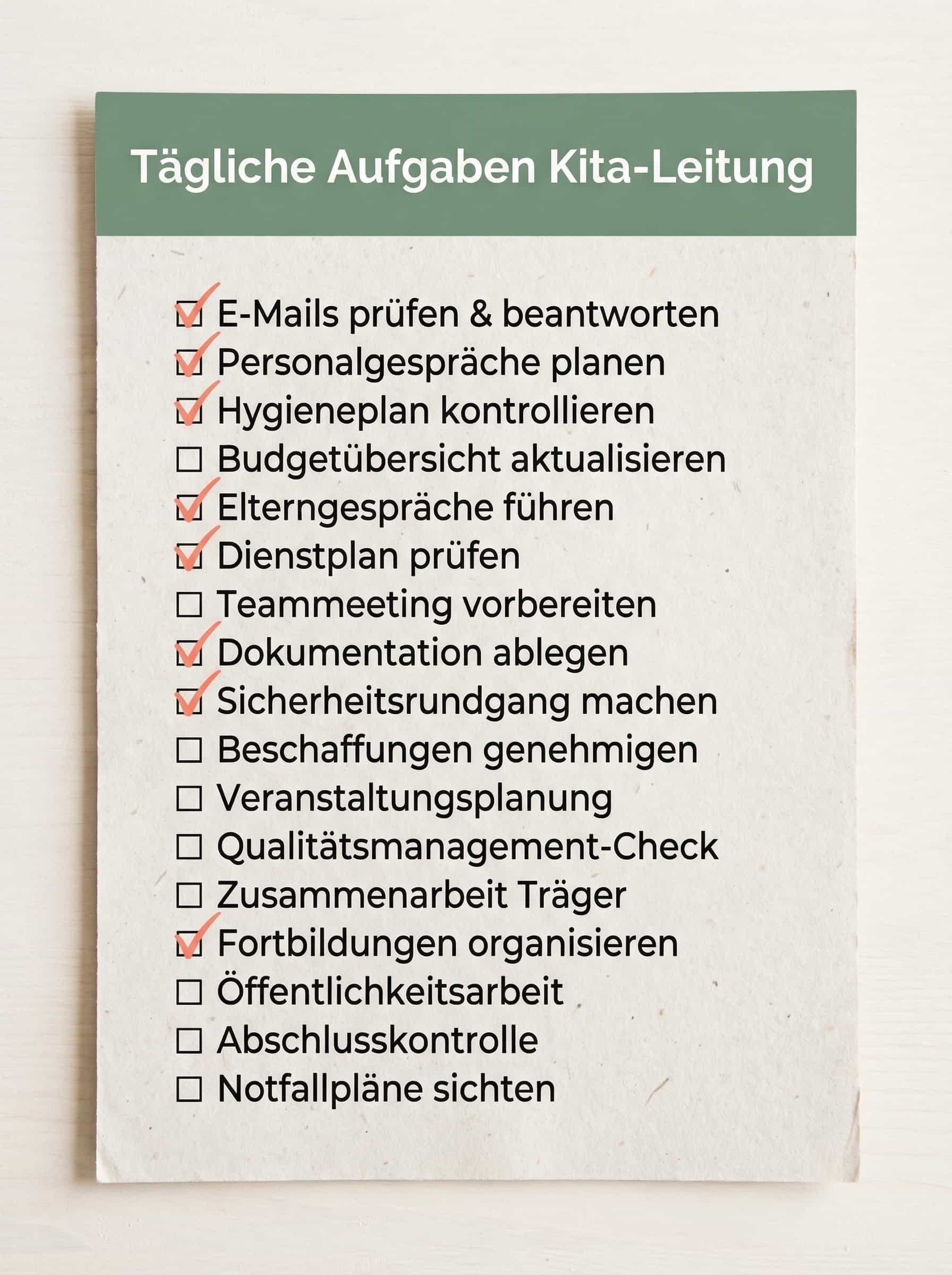 Checklisten-Sammlung - Vorschau 1