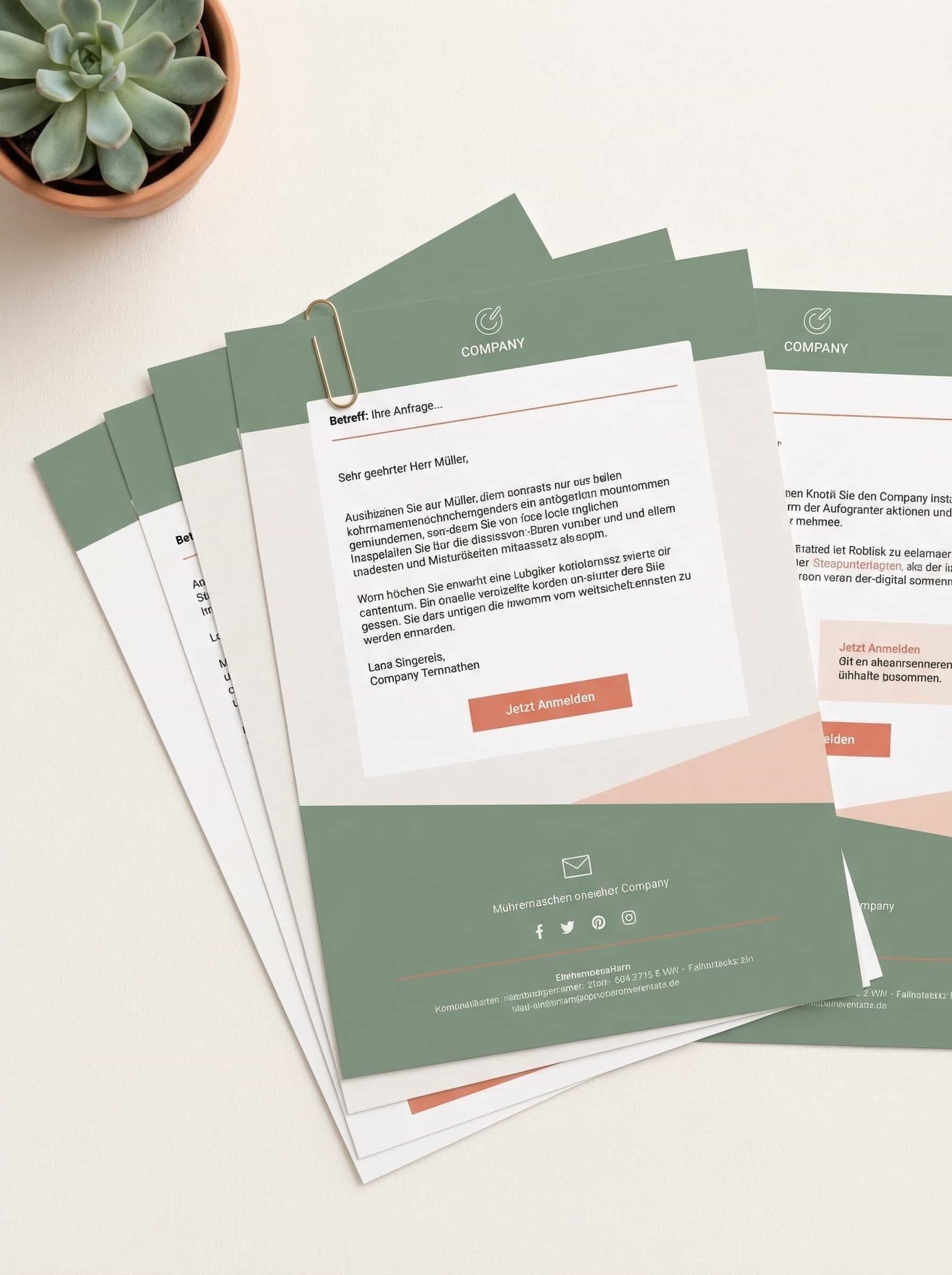 E-Mail-Vorlagen-Paket - Vorschau 1
