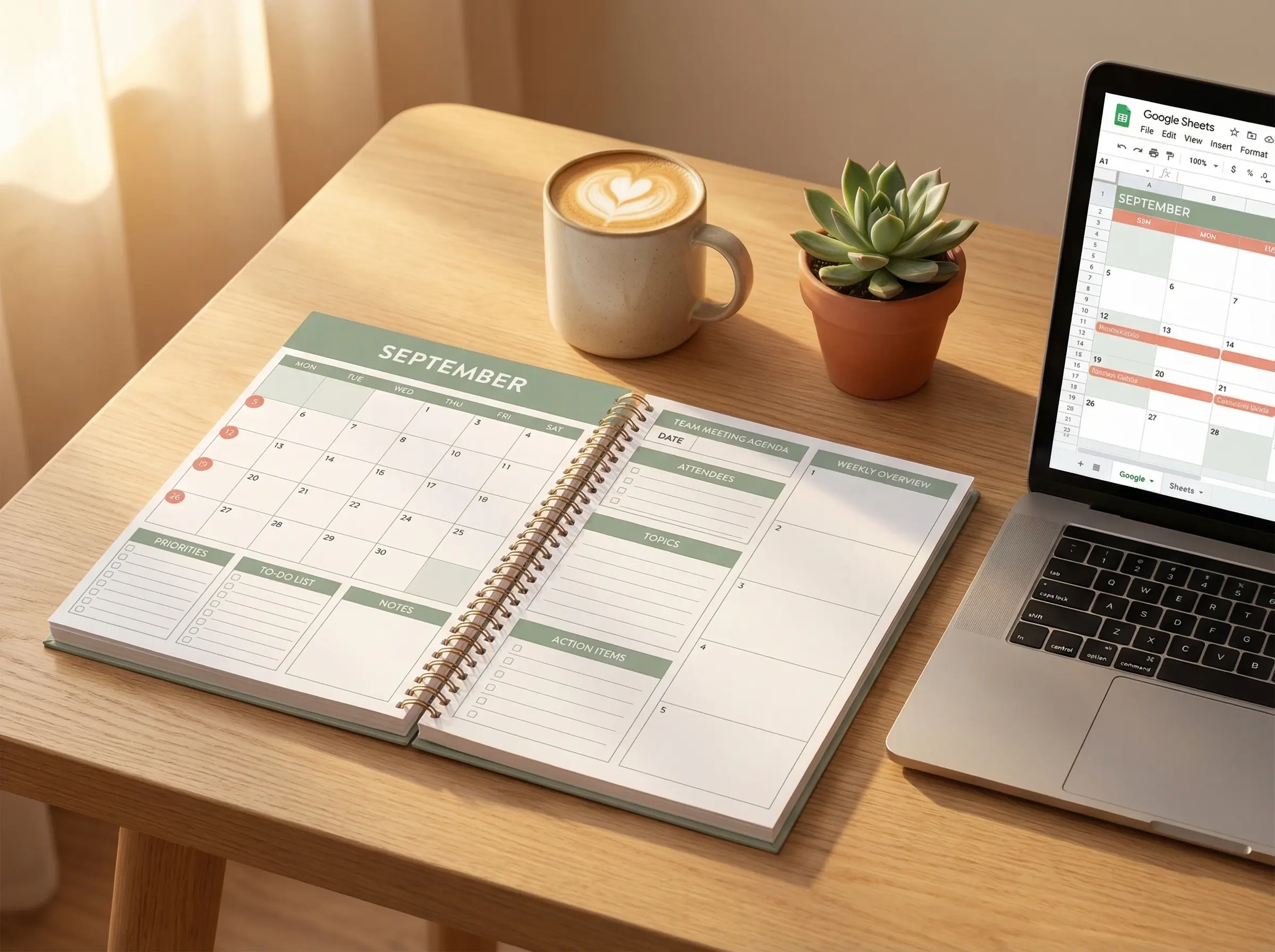 Kita-Jahresplaner – Vorschau