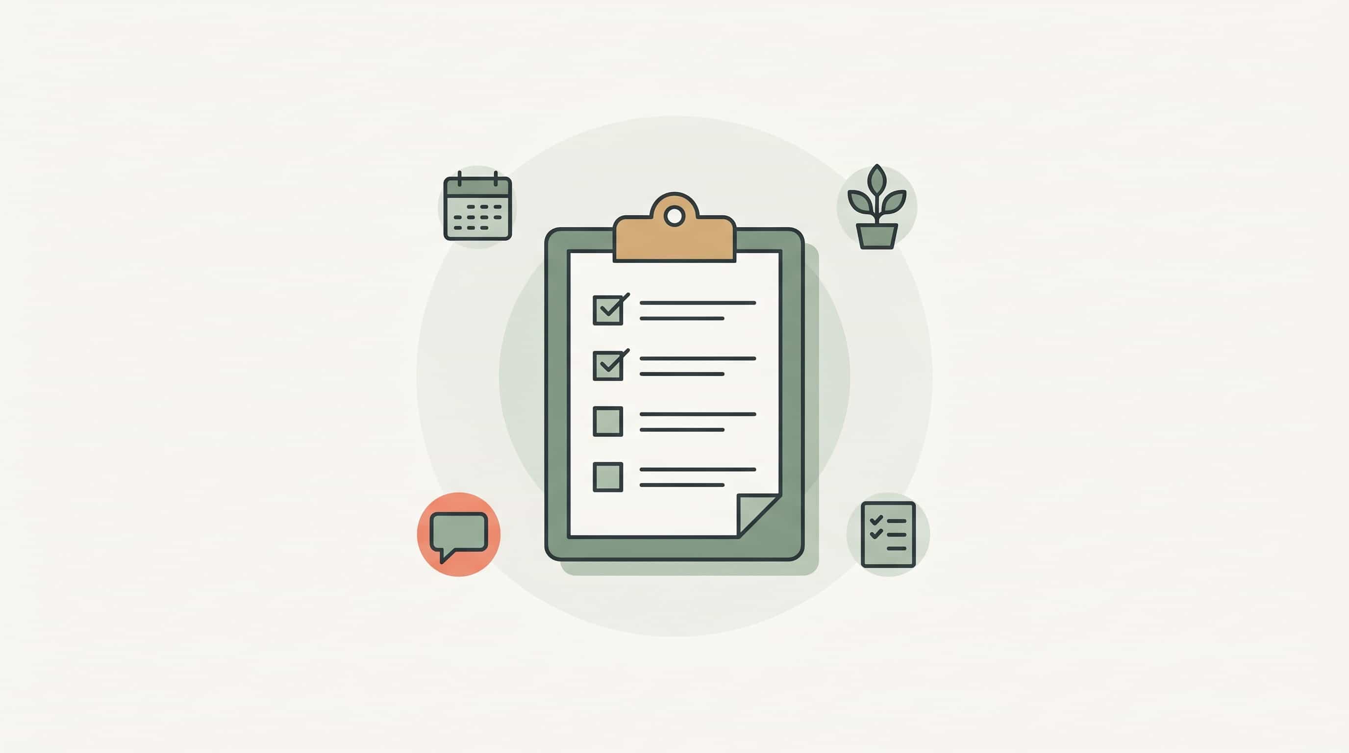 Kita-Leitung Komplett-Guide - Clipboard mit Management-Icons