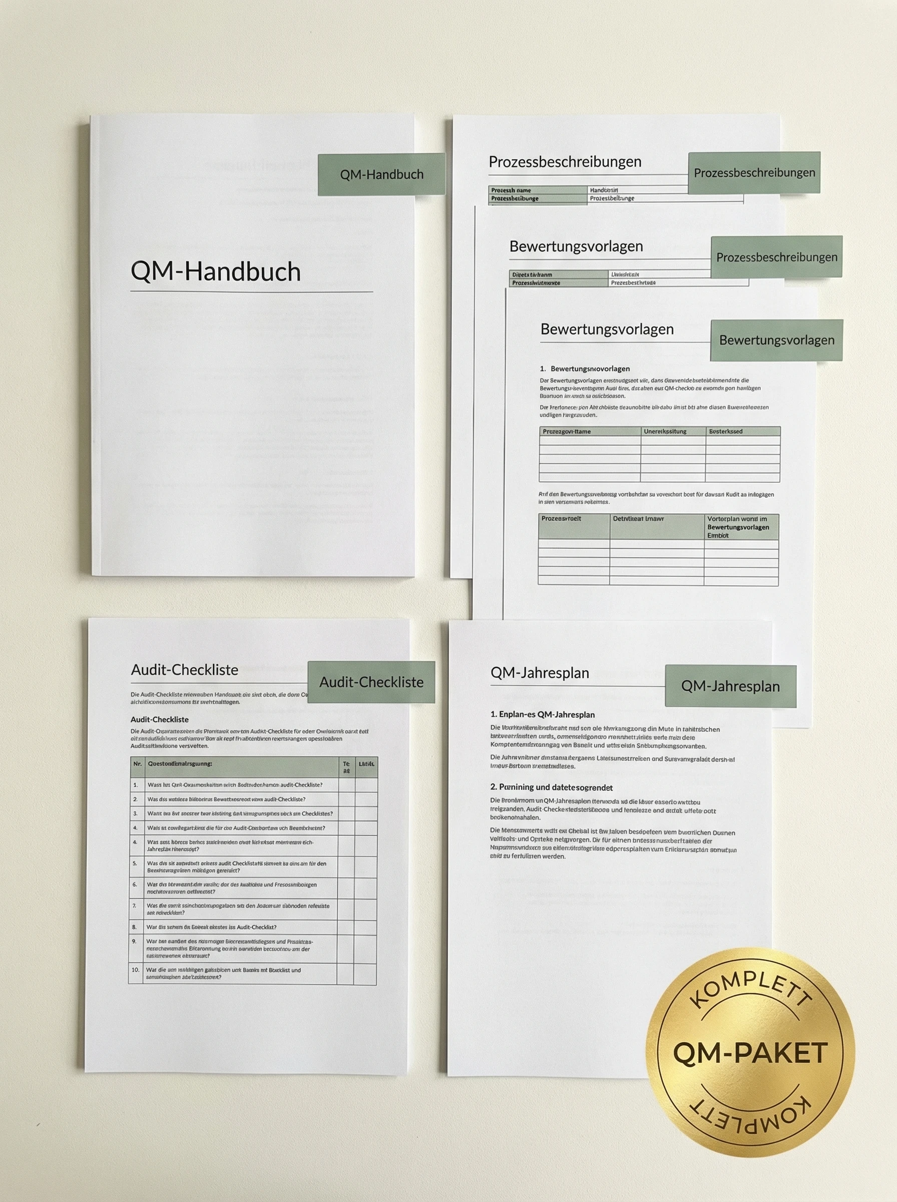 QM-Vorlagenpaket – Vorschau 3
